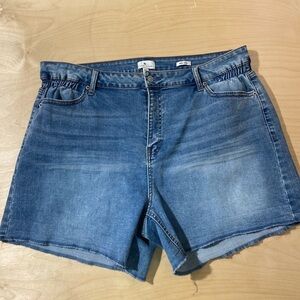 True Craft Mom Short Jean Shorts 18W (EE)
